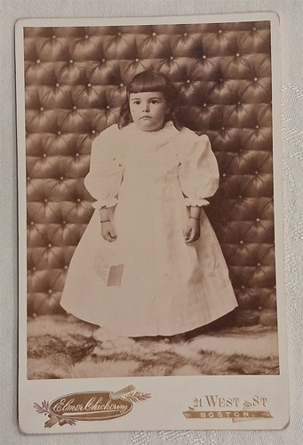 Antique cabinet card - antique,