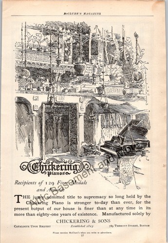 1905 chickering piano - 1905,